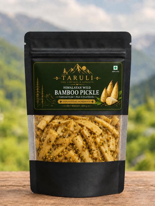 Taruli Himalayan Wild Bamboo Pickle — 100g