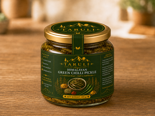 Taruli Himalayan Green Chilli Pickle — 325g