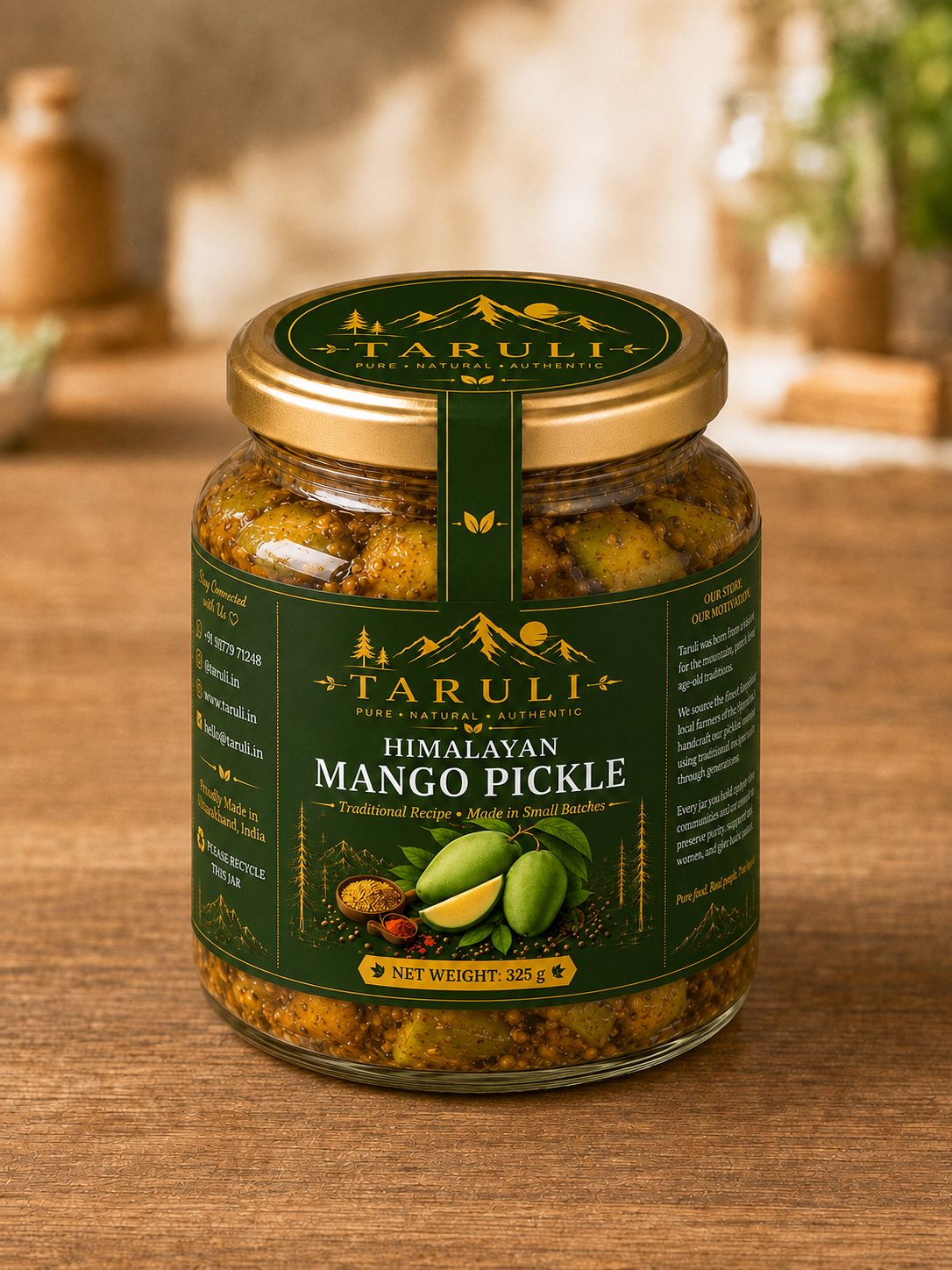 Taruli Himalayan Mango Pickle — 325g
