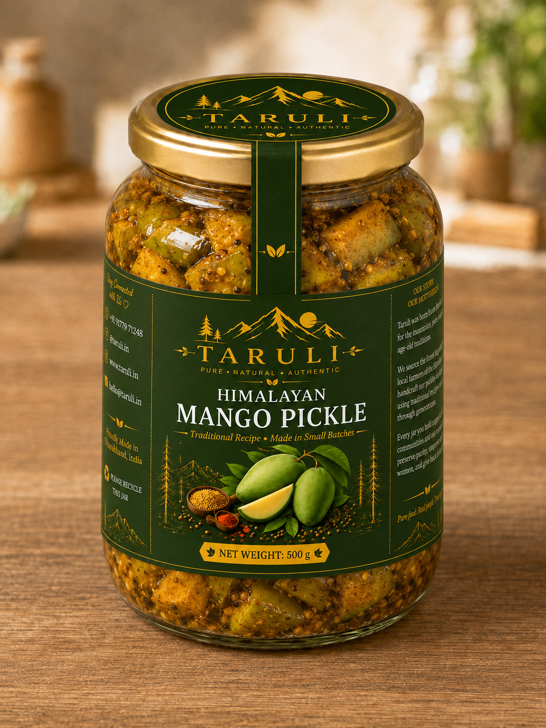 Taruli Himalayan Mango Pickle — 500g