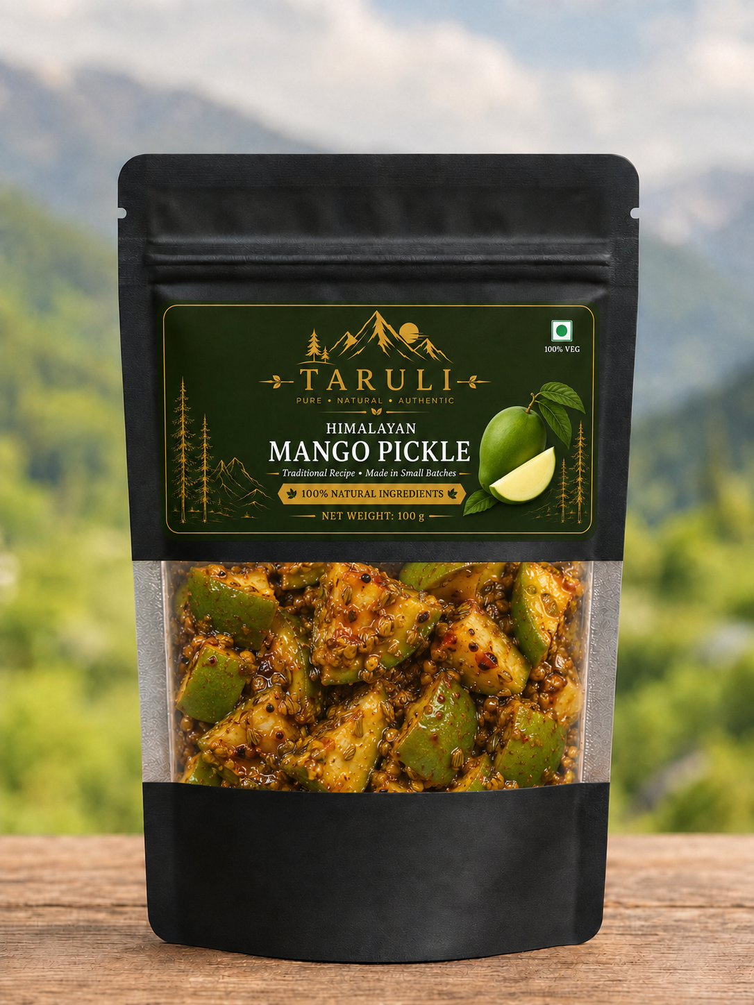Taruli Himalayan Mango Pickle — 100g